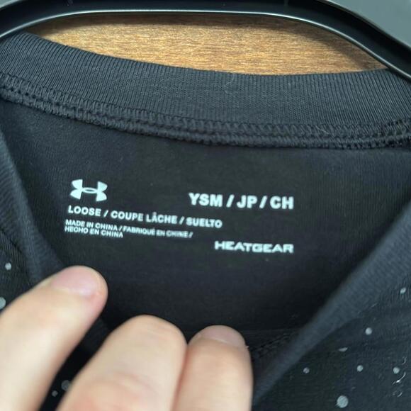 Kids Under‎ Armour Long Sleeve Steph Curry Shirt Youth Small - Picture 2 of 3